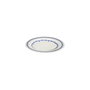 Hermia Blue Orbit Bonsai Juego de Cena de 24 Piezas en Blanco y Azul